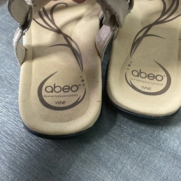 Abeo Brooklee Gladiator Champagne sandals - Picture 3 of 6